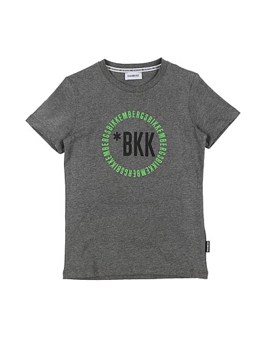 BIKKEMBERGS T-shirt Grey 100% Cotton