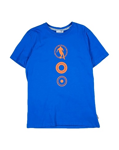 BIKKEMBERGS T-shirt Blu china 100% Cotone