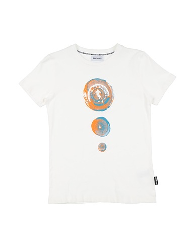 BIKKEMBERGS T-shirt Blanc 100% Coton