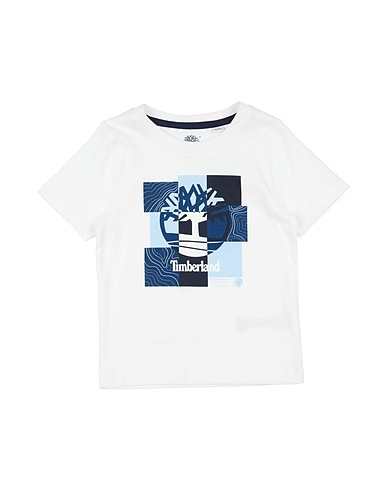 TIMBERLAND T-Shirt Weiß 100% Baumwolle, Elastan