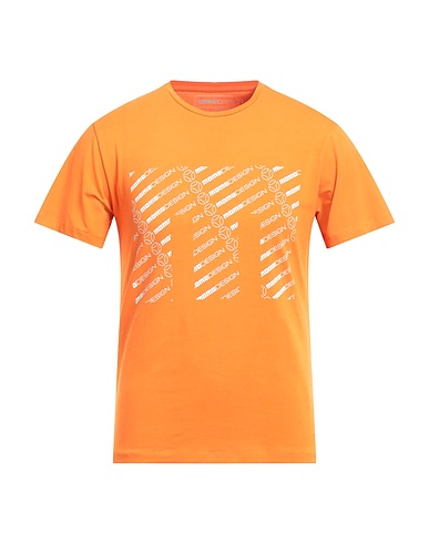 MOMO DESIGN T-shirt Orange 94% Cotton, 6% Elastane
