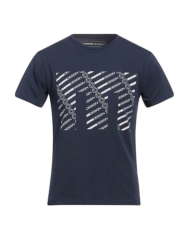 MOMO DESIGN T-shirt Midnight blue 94% Cotton, 6% Elastane