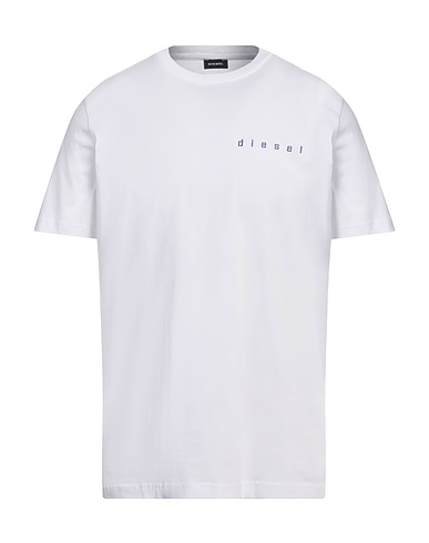 DIESEL T-shirt White 100% Cotton