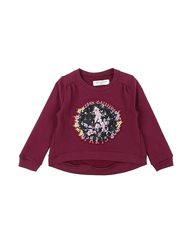JOHN GALLIANO Sweatshirt Garnet 95% Cotton, 5% Elastane