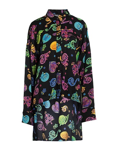 VERSACE JEANS COUTURE Camisas y blusas de flores 100% Viscosa