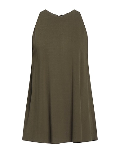 ALEXANDRE VAUTHIER Top Verde militare 92% Viscosa, 8% Elastan