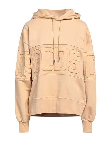 GCDS Hooded sweatshirt Sand 100% Cotton