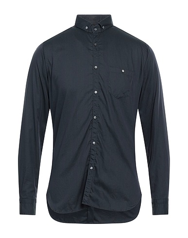 DNL Patterned shirt Black 100% Cotton