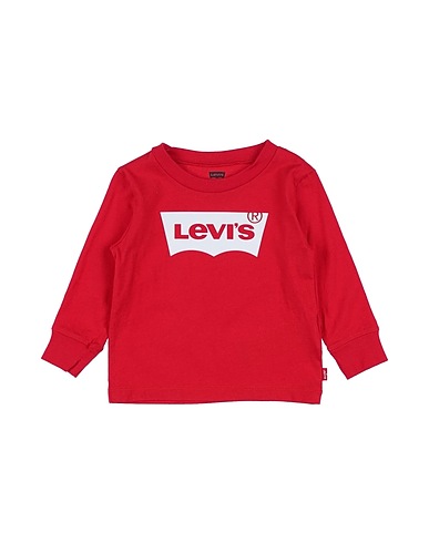 LEVI'S T-shirt Red 100% Cotton