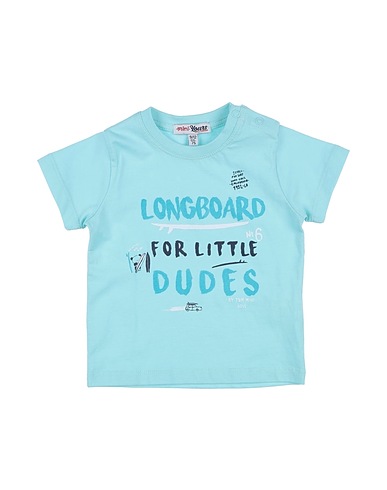 YOURS by 02TANDEM T-shirt Turquoise 100% Cotton
