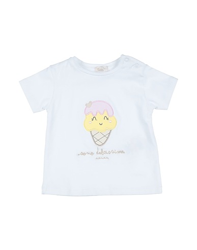 NANÁN T-shirt Bianco 95% Cotone, 5% Elastan