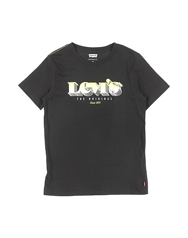 LEVI'S T-shirt Black 100% Cotton