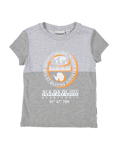 NAPAPIJRI T-shirt Grey 100% Cotton