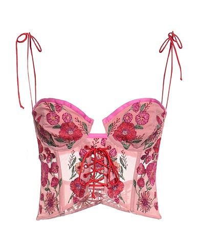 FOR LOVE & LEMONS Bustier Antique rose 100% Recycled polyester