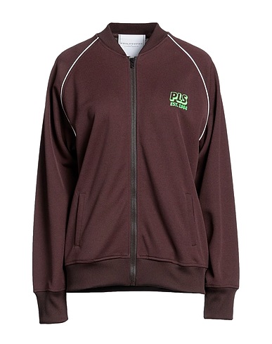 PHILOSOPHY di LORENZO SERAFINI Sweatshirt Dark brown 100% Polyester