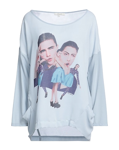 KORALLINE T-shirt Celeste 100% Poliestere