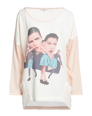 KORALLINE T-shirt Beige 100% Polyester