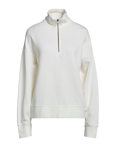 VINCE. Sweatshirt White 100% Cotton, Elastane