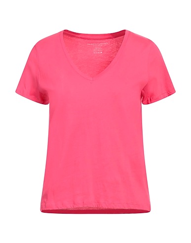 MAJESTIC FILATURES Basic T-Shirt Fuchsia 100% Cotton