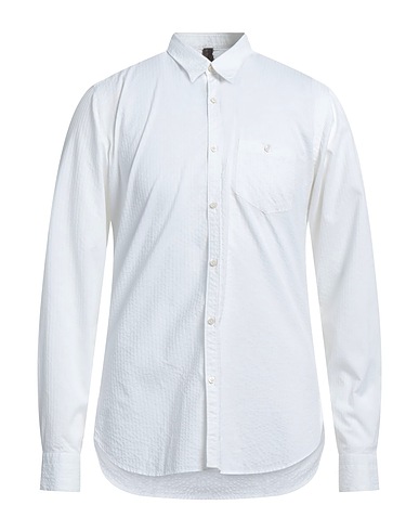 DNL Striped shirt White 84% Cotton, 11% Viscose, 5% Polyamide