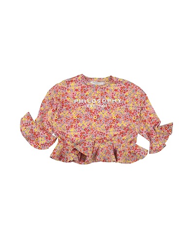 PHILOSOPHY di LORENZO SERAFINI Top KIDS Lilac 80% Polyamide, 20% Elastane