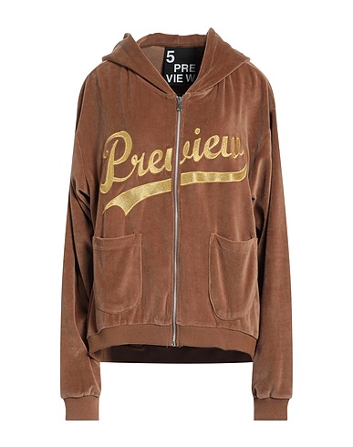 5PREVIEW Sweatshirt Camel 80% Cotton, 20% Polyester