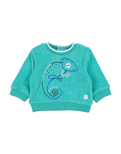 CARRÉMENT BEAU Sweatshirt Turquoise 80% Cotton, 20% Polyester