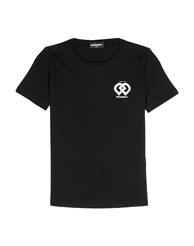 DSQUARED2 T-shirt Black 100% Cotton