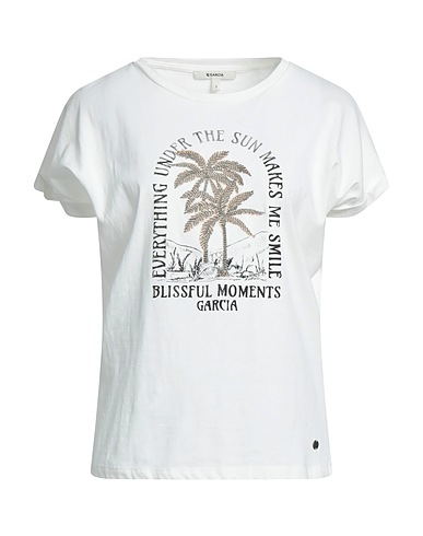 GARCIA T-shirt Off white 100% Cotton