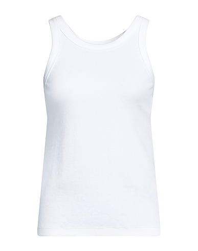 TOTEME Vest White 95% Organic cotton, 5% Elastane