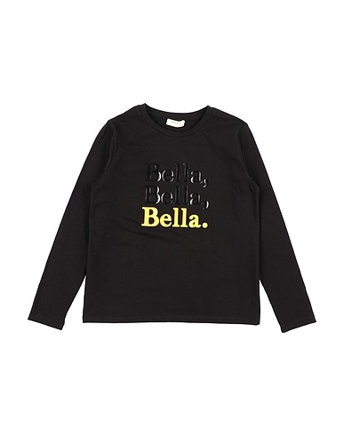 VICOLO T-shirt Black 95% Cotton, 5% Elastane