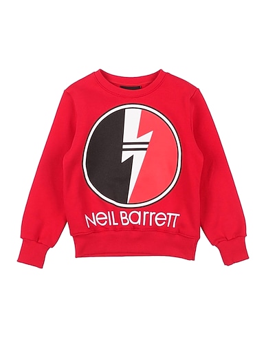 NEIL BARRETT Sweatshirt Red 100% Cotton