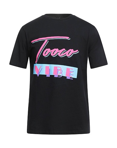 TOOCO T-shirt Black 100% Cotton