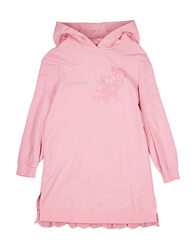 ERMANNO SCERVINO JUNIOR Dress Pink 94% Cotton, 6% Elastane, Polyamide