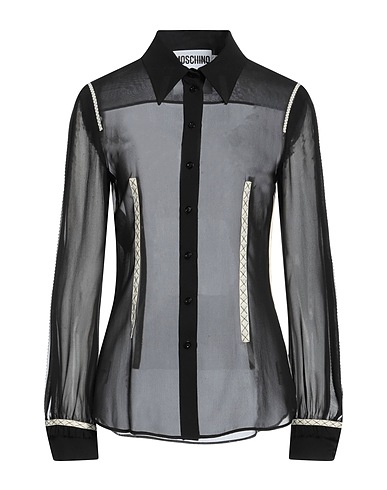 MOSCHINO Silk shirts & blouses Black 100% Silk