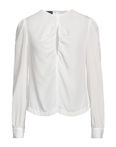 PINKO Top Bianco 70% Acetato, 30% Seta