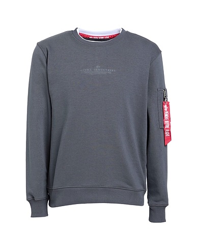 ALPHA INDUSTRIES Sweatshirt Lead 80% Cotton, 20% Polyester