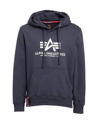 ALPHA INDUSTRIES Hoodie Marineblau 80% Baumwolle, 20% Polyester