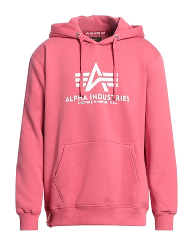 ALPHA INDUSTRIES Hooded sweatshirt Pink 80% Cotton, 20% Polyester