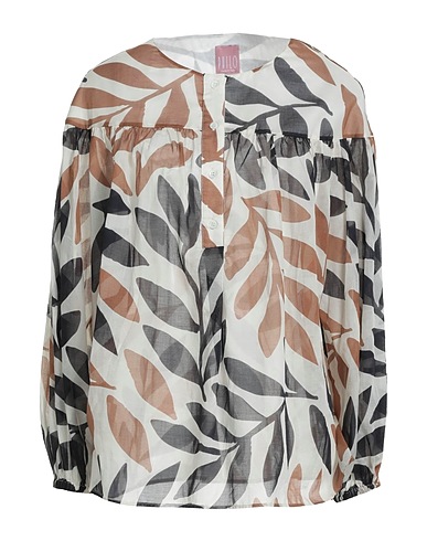 PHILO MODA Top Ivory 100% Cotton