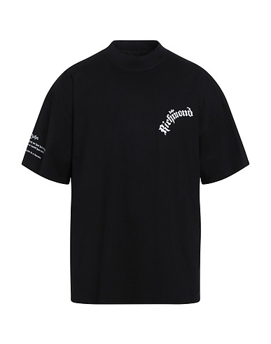 JOHN RICHMOND T-shirt Nero 100% Cotone