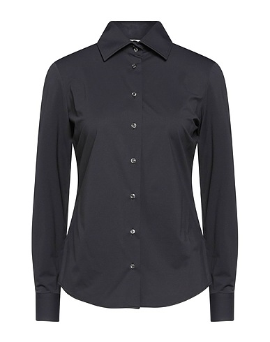 BRIAN DALES Shirts Midnight blue 87% Polyamide, 13% Elastane