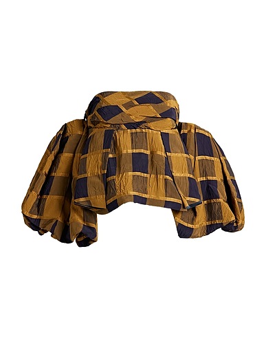 KHAITE Off-the-shoulder top Mustard 100% Viscose