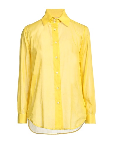 BRIAN DALES Solid color shirts & blouses Marigold 100% Cotton