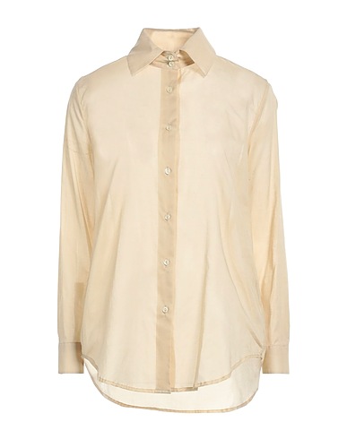 BRIAN DALES Solid colour shirts & blouses Beige 100% Cotton