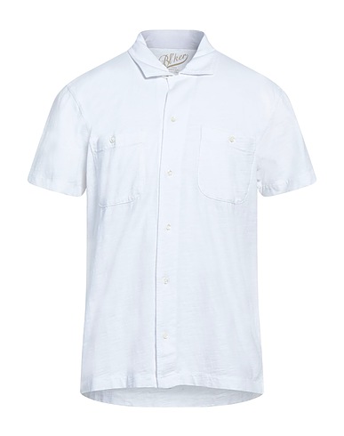BL'KER Camicie Bianco 100% Cotone