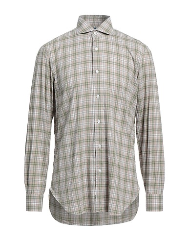 BARBA Napoli Shirts Light brown 100% Cotton