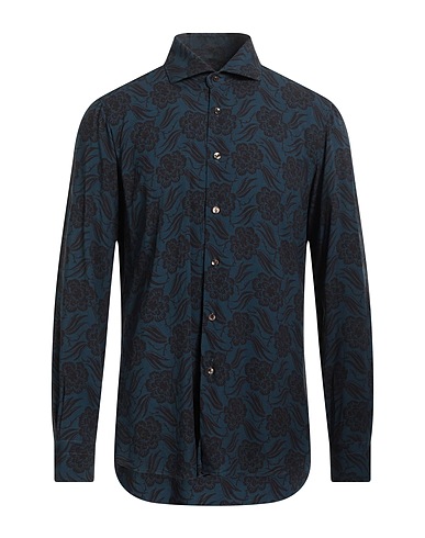BARBA Napoli Shirts DANDY LIFE Navy 100% Cotton