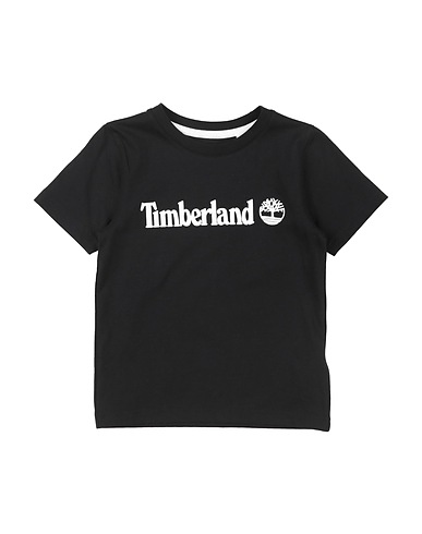 TIMBERLAND T-Shirt Schwarz 100% Baumwolle, Elastan