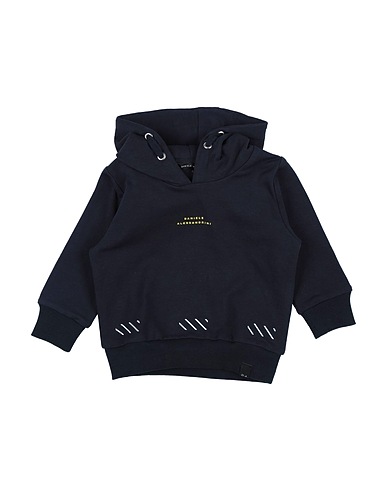 DANIELE ALESSANDRINI Sweatshirt Midnight blue 95% Cotton, 5% Elastane